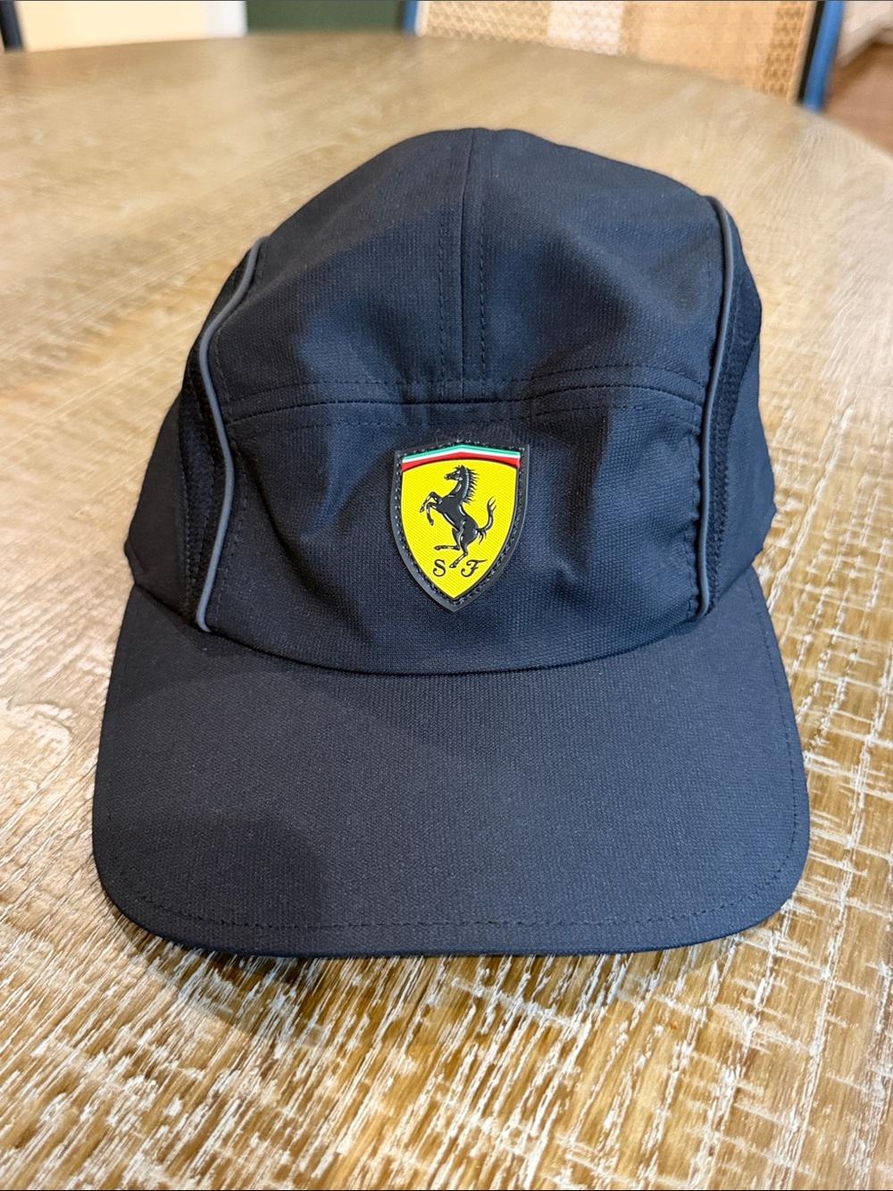 NWOT Puma Scuderia F1 Adjustable Fitted Black Cap